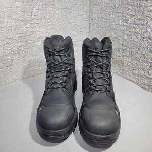 Wolverine Legend 6" Mens Size 10.5M Black Leather Waterproof Comp Toe Work Boots